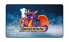 Mouse pad steam dragon blue